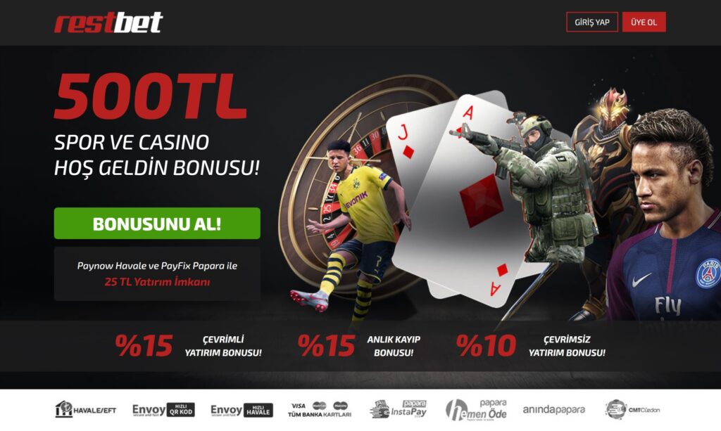 restbet текущий вход